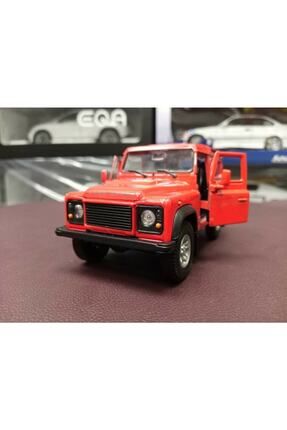 Land Rover Defender Maket Çek Bırak Diecast Model Kırmızı