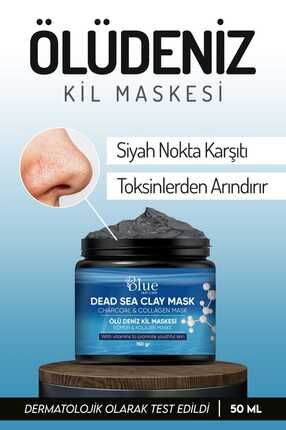 Collagen Arındırıcı Işıltı Veren Siyah Nokta Karşıtı Leke,giderici Ölüdeniz Kil Maskesi 150 gr