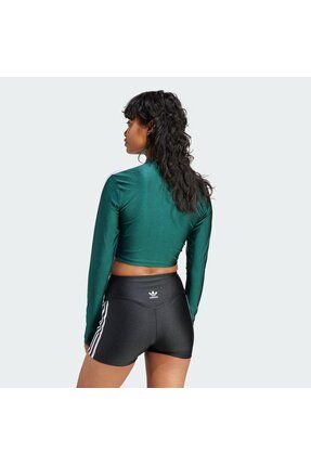 adidas 3 Stripes Cropped Kad n Ti ort Fiyat Yorumlar Trendyol