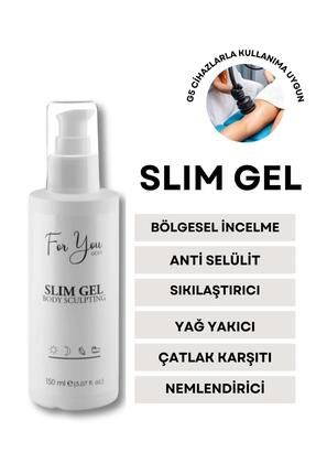 Slim Jel İnceltici - Sıkılaştırıcı-Yağ Yakıcı–Bölgesel İncelme-Çatlak Karşıtı ve Selülit Kremi 150ml