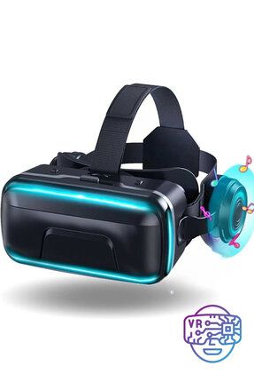 Sanal Gerçeklik Gözlüğü VR Gözlük Kulaklıklı 3d Vr Film Video Oyun