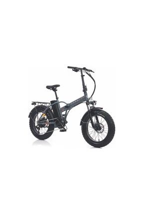 Voniq E Fat Bike Katlanır Elektirikli Bisiklet GRİ