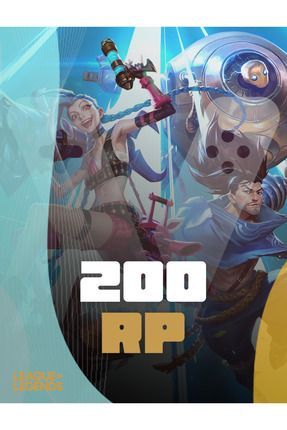 League of Legends 200RP RIOT POINTS