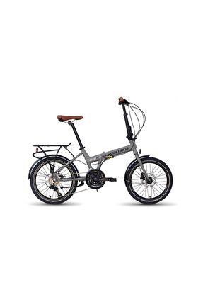 Flexi 121HD 20 jant Katlanabilir Bisiklet (Mat Gri Siyah Gökkuşağı)
