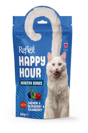 Happy Hour Sağlıklı Kemikleri Destekleyici 60 gr Kedi Ödül Maması