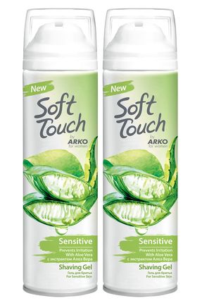 Soft Touch Sensitive Kadın Tıraş Jeli 2x200 ml