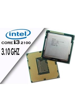 Core I3-2100 Işlemci 3m Önbellek, 3,10 Ghz 1155pin H61 Uyumlu