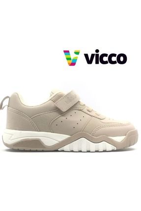 Vicco Maxi Sneaker Ortopedik Çocuk Spor Ayakkabı BEJ