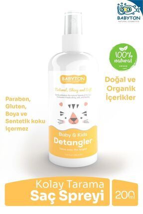 Bebek ve Çocuklar için Kolay Saç Tarama Spreyi 200 ml