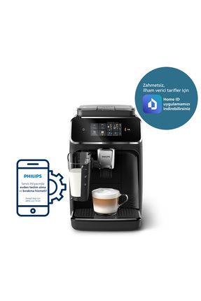 LatteGo Tam Otomatik Espresso Makinesi, Tek Dokunuşla 4 Çeşit İçecek, SilentBrew, EP2331/70