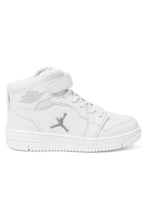 Cool Jordan Glaxy Uzun Pekin Boğazlı Çocuk Spor Ayakkabı Beyaz