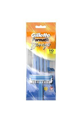 Gillette Permatik Banyo Kullan At Tıraş Bıçağı 10 Adet