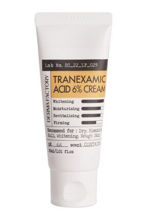 Tranexamik Asit ile Aydınlatıcı Leke Karşıtı Bakım Kremi Derma Factory Tranexamic Acid %6 Cream