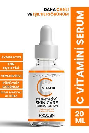 C Vitamini Aydınlatıcı Ve Ton Eşitleyici Bakım Serumu 20ml