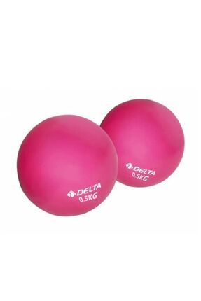 Pilates Ağırlık Denge Topu 0,5 Kg X 2 Adet Toplam 1 Kg Toning Ball Balans Topu Pilates Egzersiz Topu