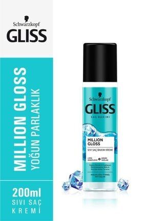 Schwarzkopf Gliss Million Gloss Yoğun Parlaklik Veren Durulanmayan Sivi Saç Kremi 200 Ml