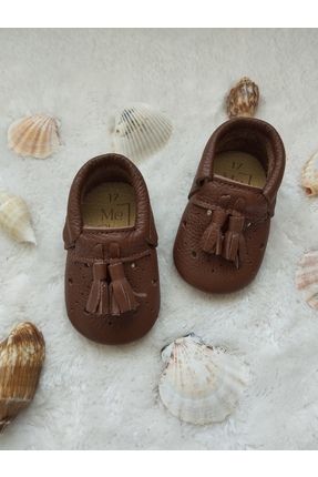 Hediyelik Hakiki Deri Bebek Çocuk Patik Makosen Ayakkabısı(BEDEN ÖLÇÜSÜ AÇIKLAMADA)