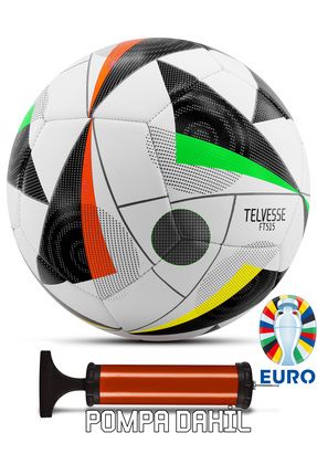 Orijinal Futbol Topu Avrupa Şişirme Pompalı Sert Zemin Halı Saha Futbol Topu Hibrit No:5