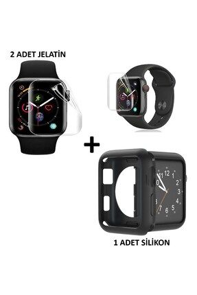 CDA STORE Watch Nike Se 44MM Uyumlu 2 Adet effaf koruyucu Nano Jelatin Silikon K l f Tam koruma Fiyat Yorumlar Trendyol