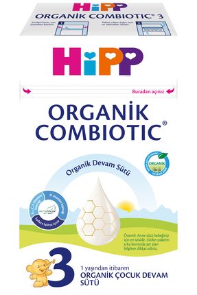 3 Combiotic Organik Devam Sütü 600 gr