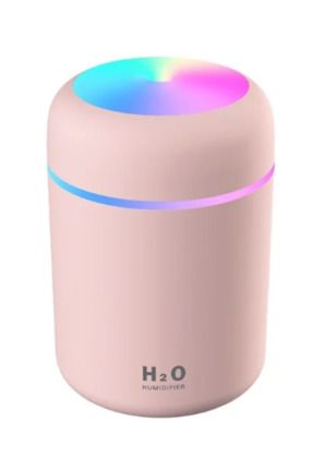 Ultrasonik H2o Hava Nemlendirici Buhar Makinası Bebek Çocuk Odaları için humidifer 7 renk ışıklı