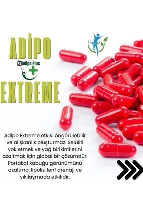 Adipo Plus Caffeine Yeşil Çay Fat Burner (iştah Kesici ) 30 Kapsül (KIRMIZI KAPSÜL)