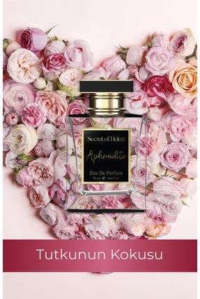 Aphrodite EDP Kadın Parfüm,Çiçeksi-Oryantal, Yasemin, Vanilya, Pralin, Paçuli, 50ml
