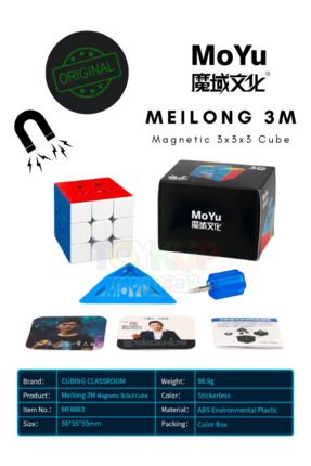 Moyu Meilong 3M Magnetic/Mıknatıslı 3x3 Zeka Küpü