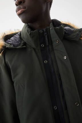 Pull Bear Su gecirmez i me parka Fiyat Yorumlar Trendyol