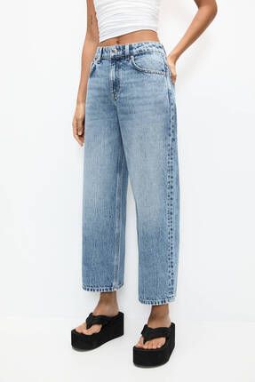 Jeans culotte pull and bear on sale