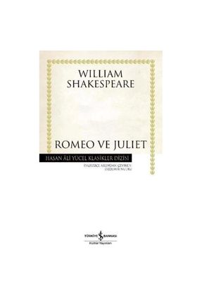 Romeo Ve Juliet (KARTON KAPAK)