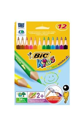 Kids Evolution Üçgen Jumbo Kuru Boya Kalemi 12 Renk