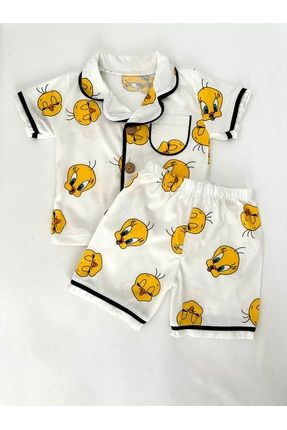 Tweety'li bebek pijama takımı