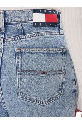 Tommy Hilfiger Kad n Denim Logolu Gunluk Kullan m Ac k Mavi Jeans DW0DW17703 1AB Fiyat Yorumlar Trendyol