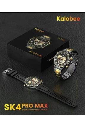 Kalobee Sk4 Pro Max Amoled Ekran Metal Kordonlu Ultimate Edition Watch 4 Pro Max Akıllı Saat