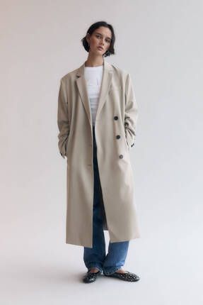 Pull Bear Uzun Ve Hafif Kaban Fiyat Yorumlar Trendyol
