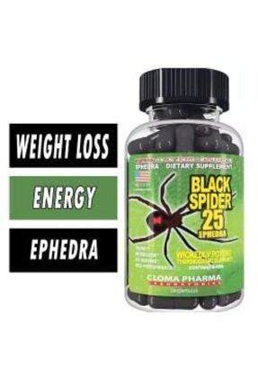 Cloma Pharma Black Spider Thermogenic Fat Burner 100 KAPSÜL