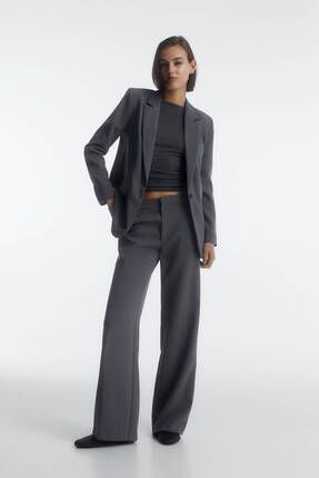 Pull Bear Gri blazer Fiyat Yorumlar Trendyol