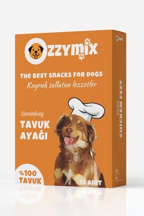 Kurutulmuş Tavuk Ayağı Köpek Ödül Maması (10 ADET)