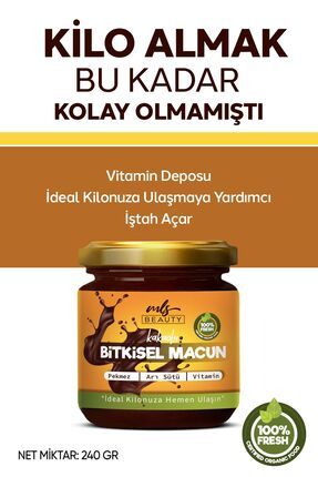 Kakaolu, Vitaminli Arı Sütlü Iştah Açıcı - Kilo Aldırıcı Bitkisel Macun