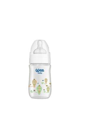 wee baby klasik plus genis agizli isiya dayanikli cam biberon 180 ml 140 mavi fiyati yorumlari trendyol