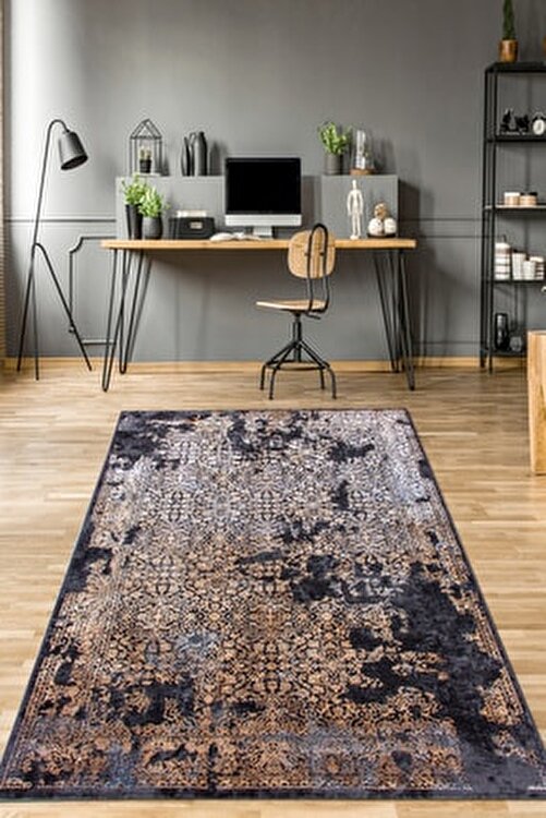 payidar hali hali elit e1837 antrasit bakir 150x230 cm modern dokuma hali fiyati yorumlari trendyol