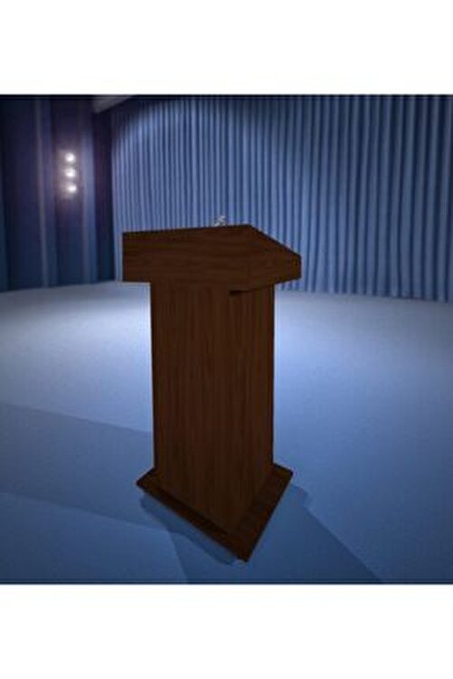 konuşma kürsüsü önü