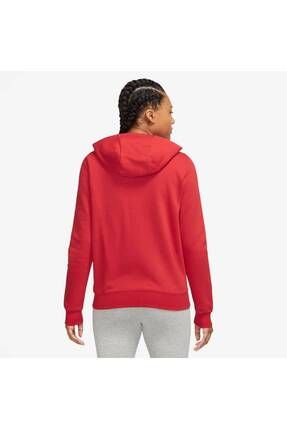 Nike Sportswear Club Fleece Full Zip Hoodie Kad n k rm z kapu onlu Sweatshirt Fiyat Yorumlar Trendyol