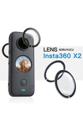 INSTA360 One X2 Uyumlu Koruyucu Lens Kapak, INSTA360 Muhafaza Koruyucu Lens
