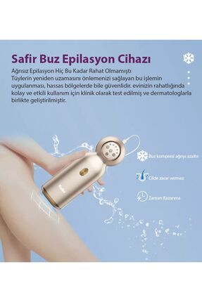 A2023 Yeni Nesil Ağrısız Buz Soğutmalı Ipl Hassas Ciltler Içn Özel( Türkiye Garantili)