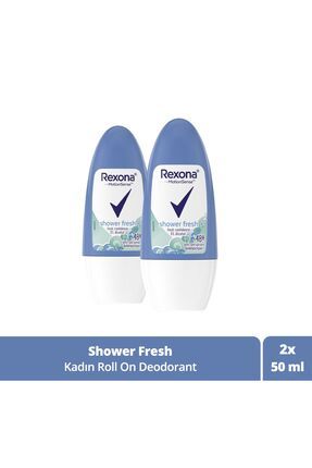 Üstün Koruma Kadın Roll On Deodorant Shower Fresh 72 Saat Kesintisiz Koruma 50 ml X2