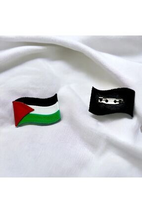 3D Filistin bayrağı Plastik Rozet