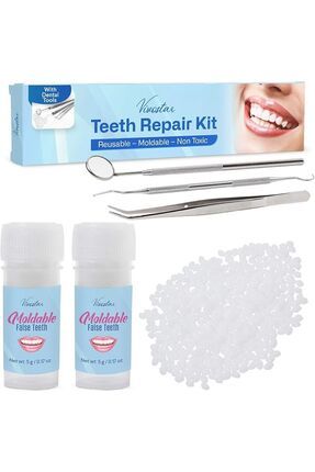 Vivostar. Teeth Repair Kit. Diş Onarım Kiti, Geçici Diş Değiştirme Kiti