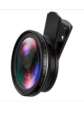 Zaytech Professional Telefon Macro Lens Kiti 0.45x Süper Geniş Açı & 12.5x Süper Makro Lens